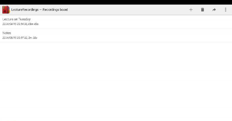 LectureRecordings screenshot 4