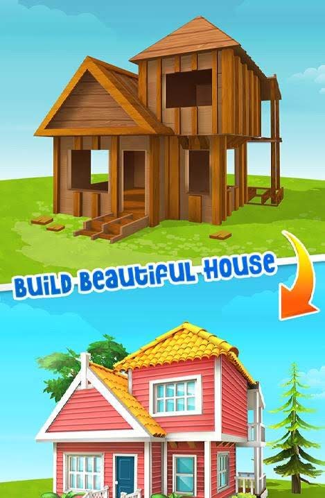 Idle Home Makeover gameplay screenshot 1