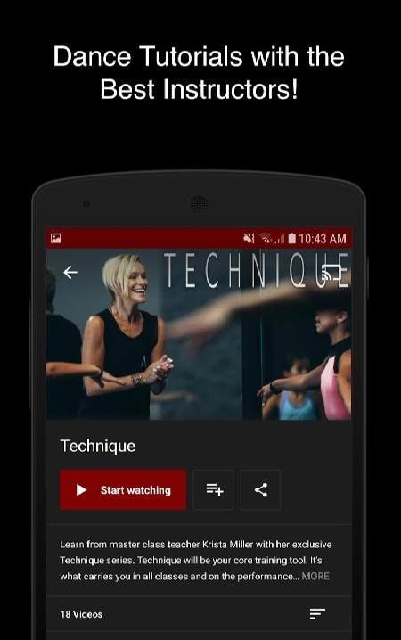 The Space TV: Dance Classes Online, Shows, & More! screenshot 3