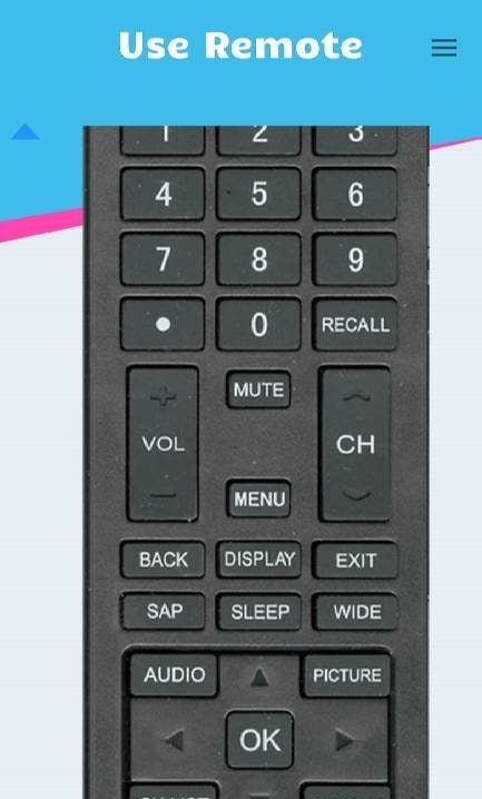 Remote for Haier Smart TV screenshot 3
