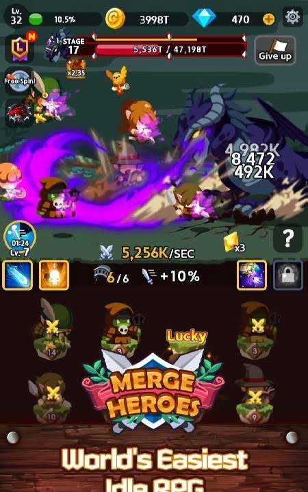 Merge Heroes Frontier screenshot 3