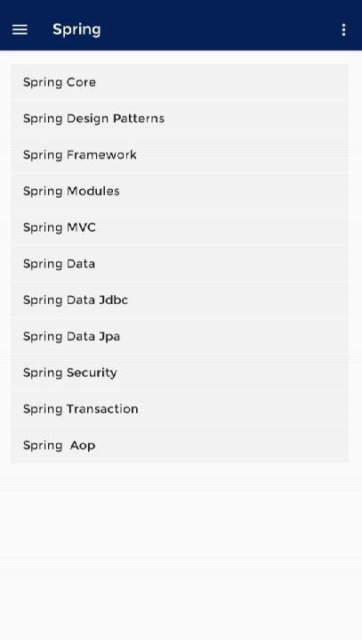 Java Bytes: Full-Stack Developer App Screenshot 3