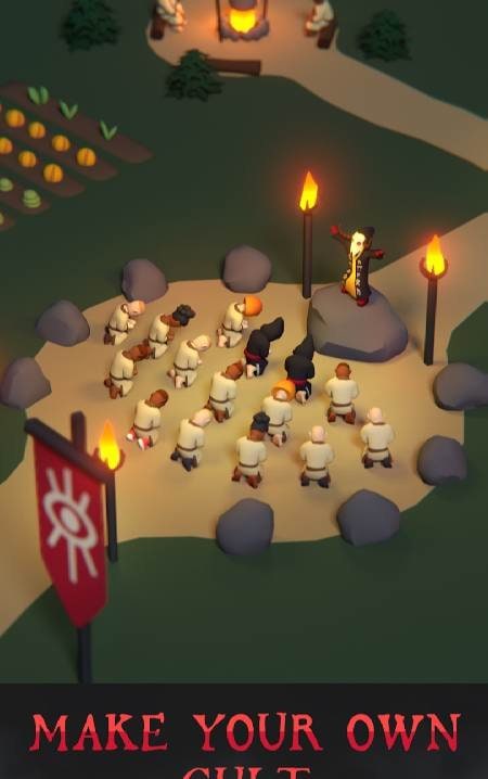 Idle Cult - Evil Tycoon Inc screenshot 1