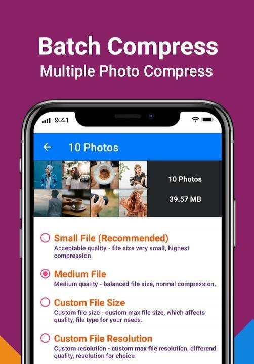 JPEG Image Compressor Reducer screenshot 3