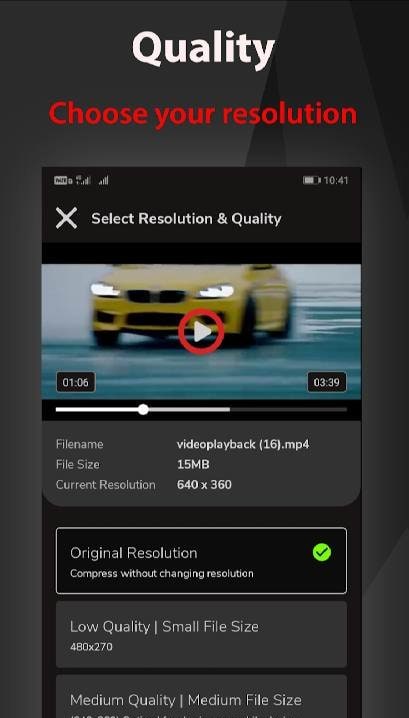Prothon Video Compress | Resize & Shrink Videos screenshot 3