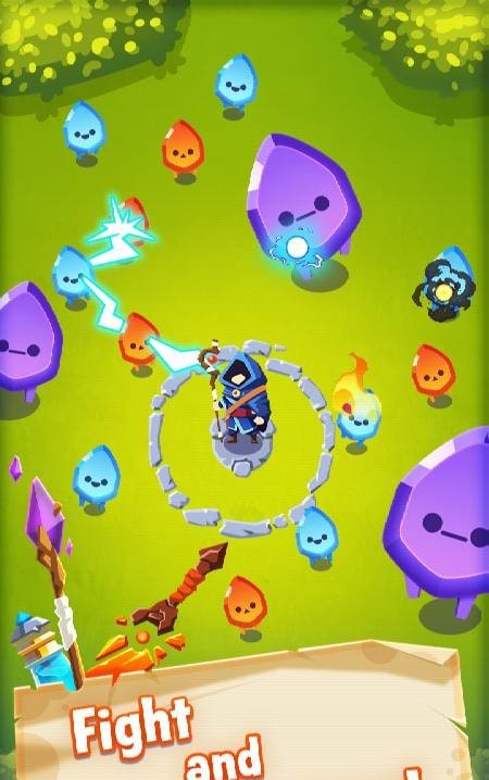 Legend of Mage gameplay screenshot 1