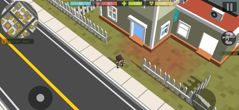 Pixel Zombie Hunter: Survival gameplay screenshot 3