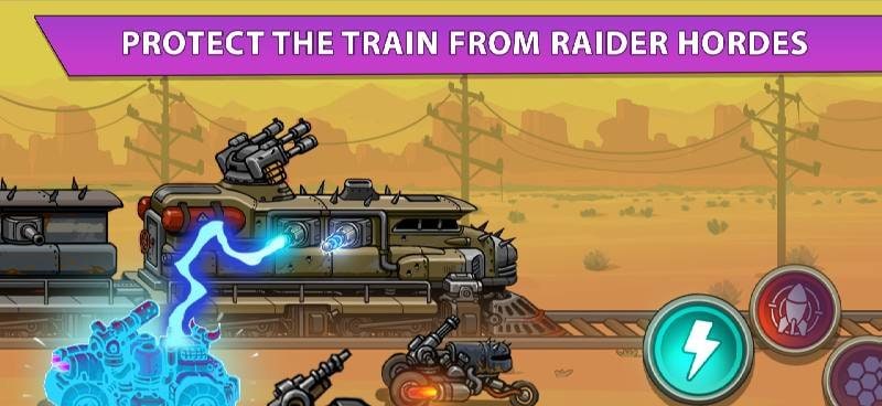 Rails of Fury: Post Apocalyptic PvE Train Survival screenshot 1