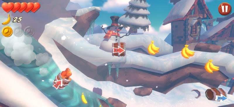 Banana Kong Blast screenshot 2