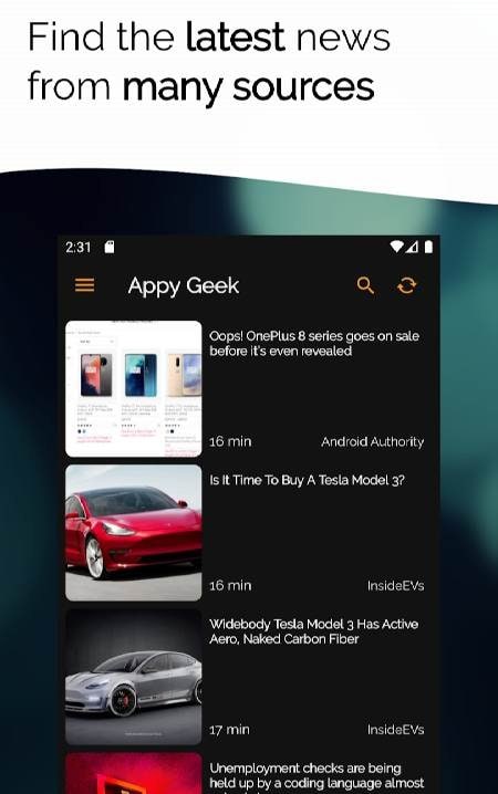 Appy Geek - Tech News screenshot 3