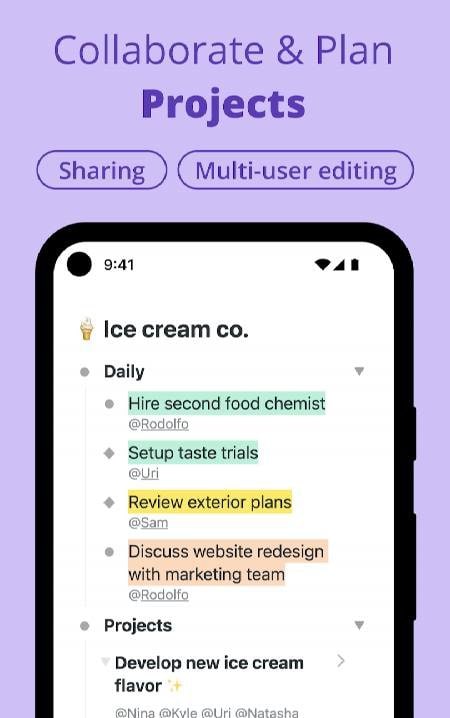 Workflowy - Notes, Lists, Outlines screenshot 2