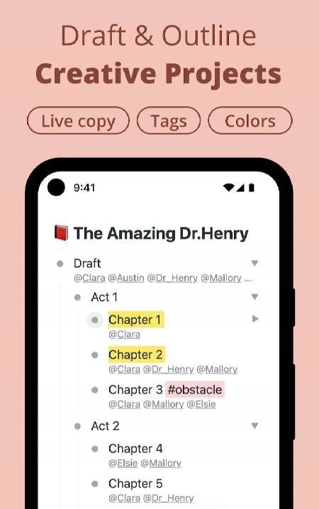 Workflowy - Notes, Lists, Outlines screenshot 4