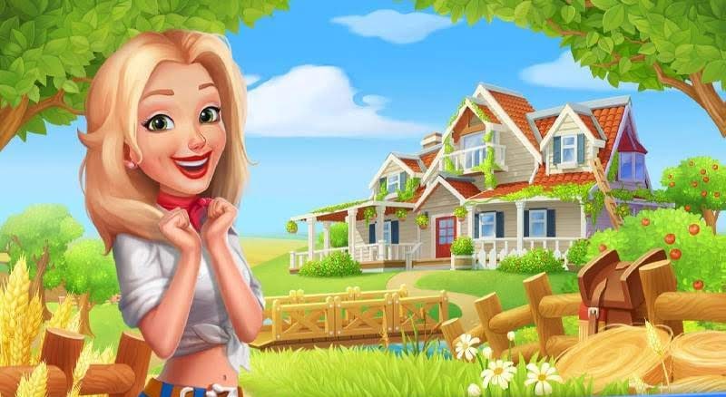 Solitaire: Texas Village screenshot 1