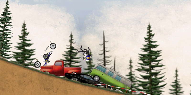 Stickman Downhill screenshot 3