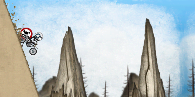 Stickman Downhill screenshot 2
