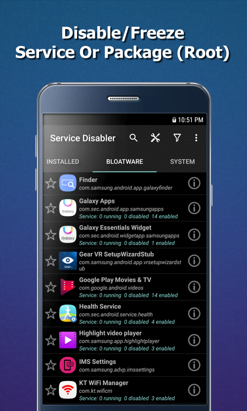 Service Disabler screenshot 1