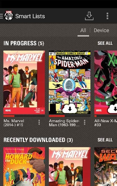 Marvel Comics Screenshot 2