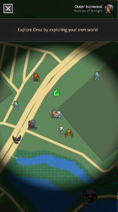Orna: The GPS-RPG screenshot 2