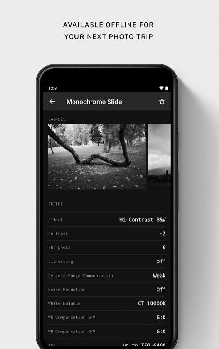 Ricoh Recipes — JPEG Settings screenshot 3