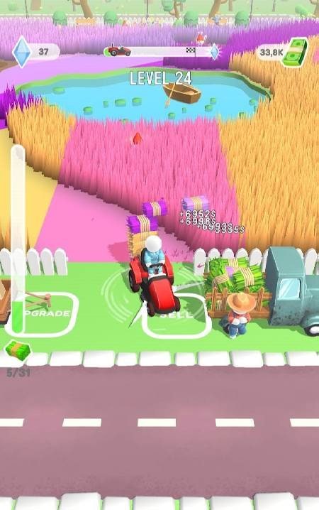 Just Mowing gameplay screenshot 2