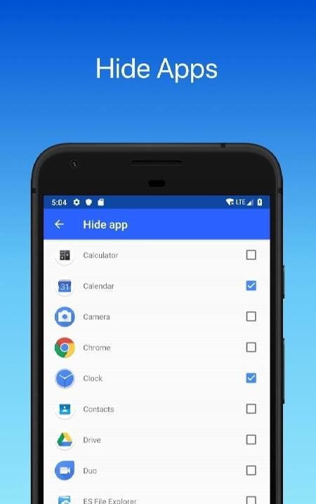 AlphaLauncher Customize screen preview 1