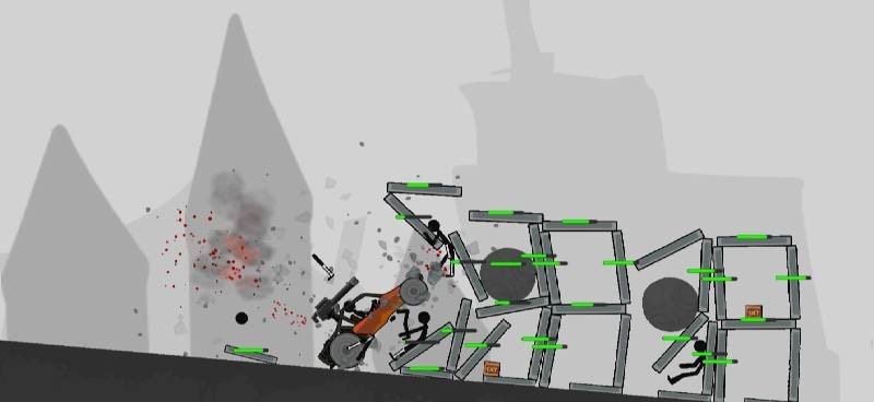 Stickman Race Destruction screenshot 1