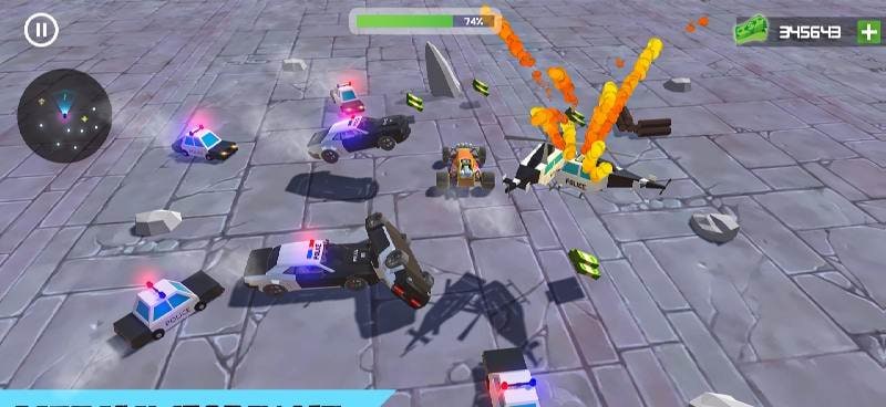 Dodge Police: Dodging Car Game screenshot 3