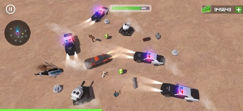 Dodge Police: Dodging Car Game screenshot 4