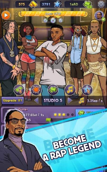 Snoop Dogg's Rap Empire gameplay screenshot 2