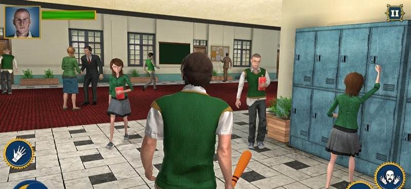 High School Gangster Fighting 3D - Crime Simulator gameplay screenshot 1