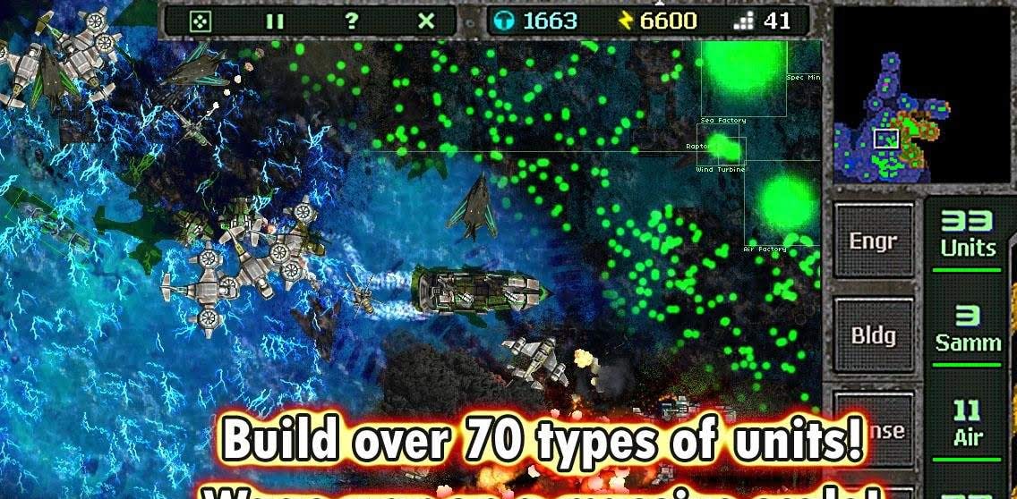 Land Air Sea Warfare RTS screenshot 2