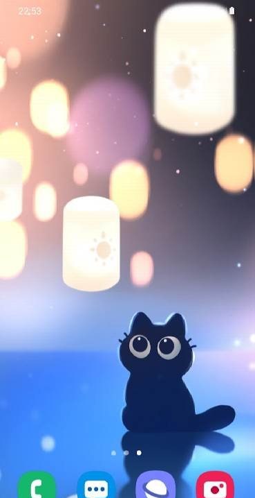 Floating Lights Live Wallpaper screenshot 2