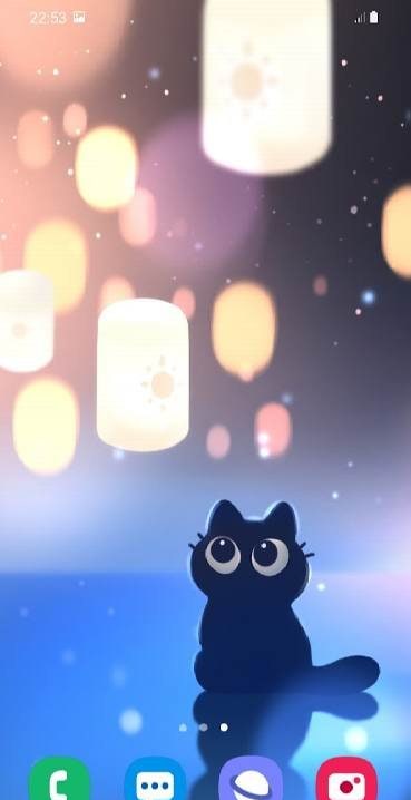 Floating Lights Live Wallpaper screenshot 1