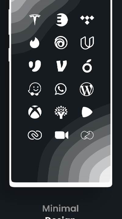Minimal White - Icon Pack screenshot 4