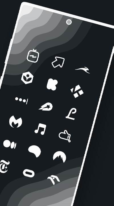 Minimal White - Icon Pack screenshot 2