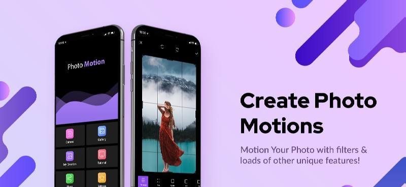 Photo Editor Motion Blender screenshot 1