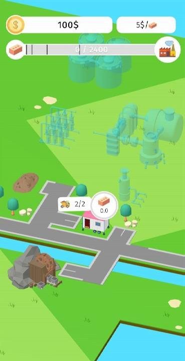 Idle Factory Builder: Clicker screenshot 1