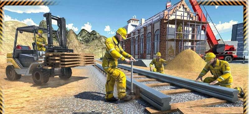 Train Track Construction Simulator: Rail Game 2020 screenshot 1
