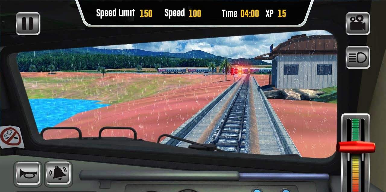Train Simulator by i Games gameplay screenshot 2