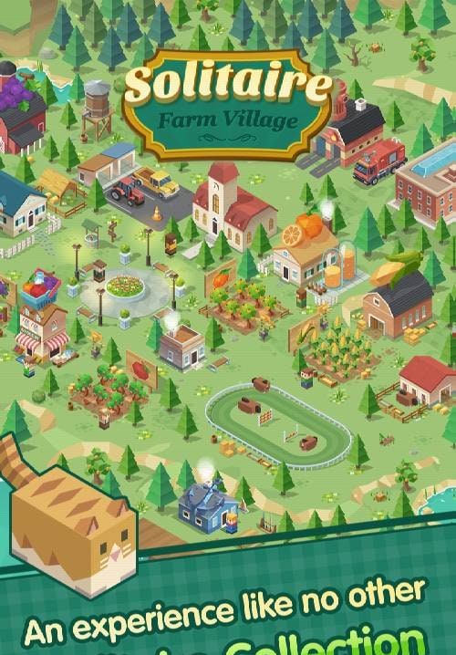Solitaire Farm Village screenshot 1