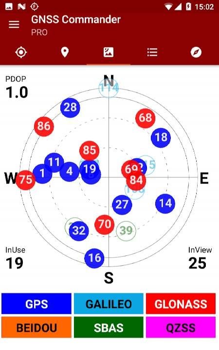PPM Commander - GPS status screenshot 3