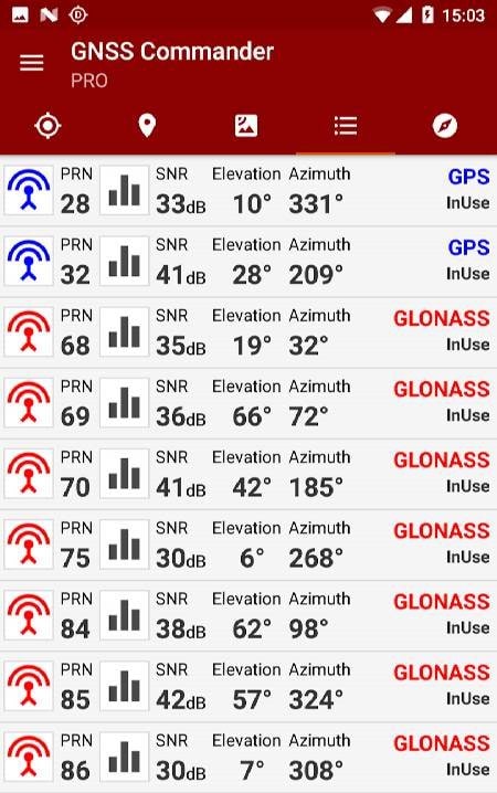 PPM Commander - GPS status screenshot 4