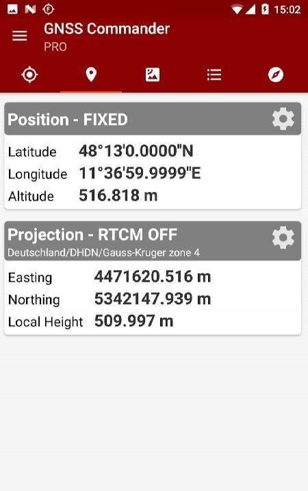 PPM Commander - GPS status screenshot 2