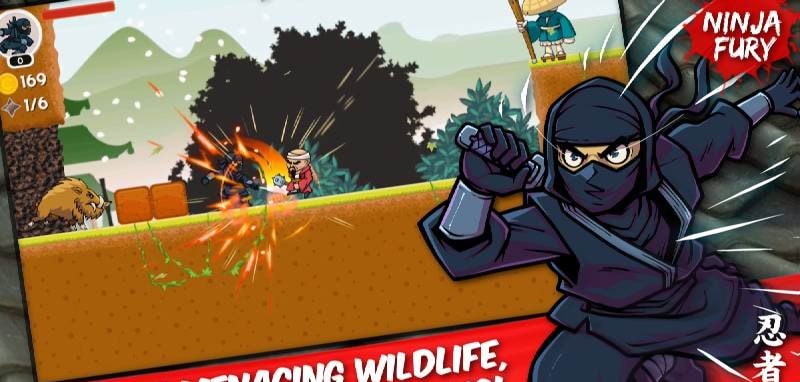 Ninja Fury Screenshot 1