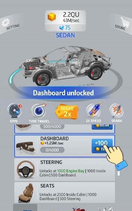 Idle Car screenshot 2