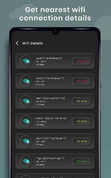 Wifi Refresh With Wifi Signal Strength screenshot 4