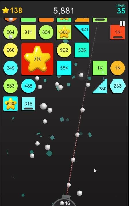 Bounce Balls Shooter screenshot 2