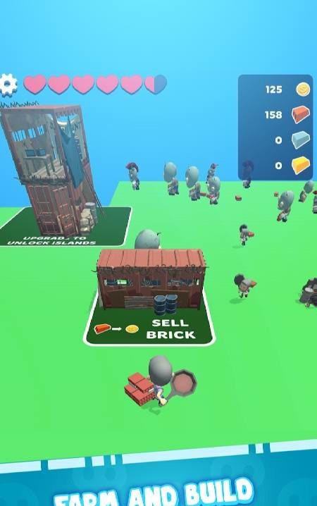 Zombie Shelter: Farm and Build gameplay screenshot 4