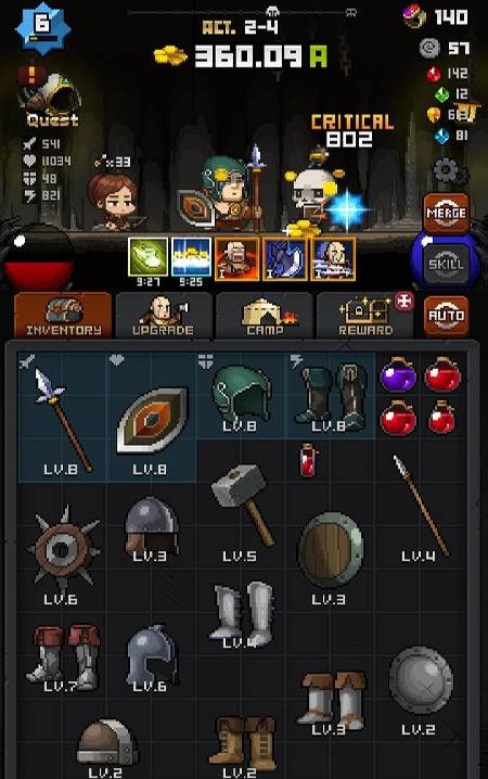 BarbarianMerge screenshot 4