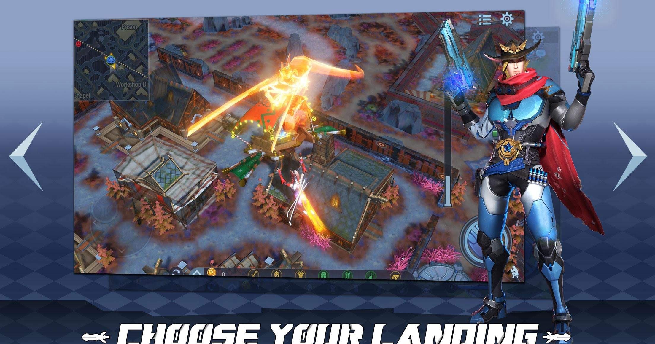 Survival Heroes - MOBA Battle Royale gameplay screenshot 3